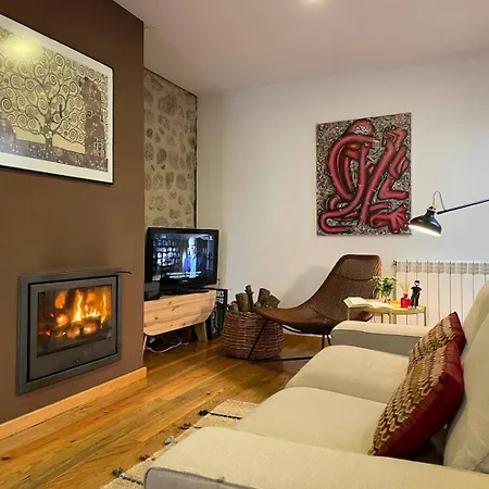 2Br Fireplace Historic Village Castelo Novo Exterior foto